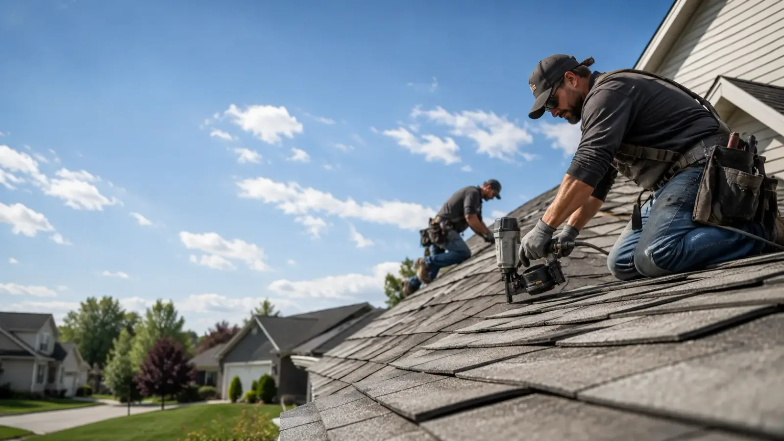 Storm Damage Roof Repair in Clarkson, KY near me